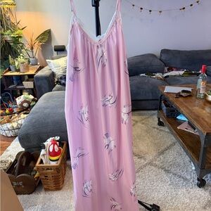 Avon Pink Floral Chemise